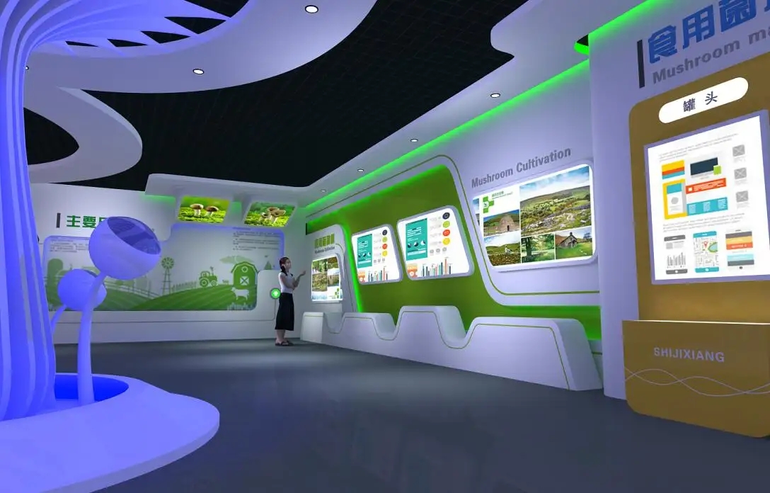 展廳設(shè)計(jì)中需要展示藝術(shù)的地方