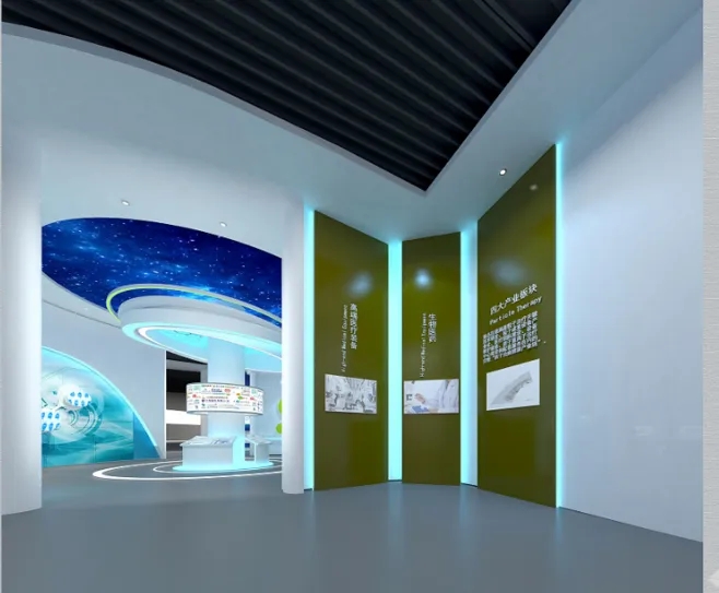 如何在展廳設計中更好的突出企業(yè)的特色